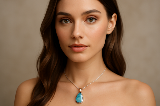 Larimar Pendant